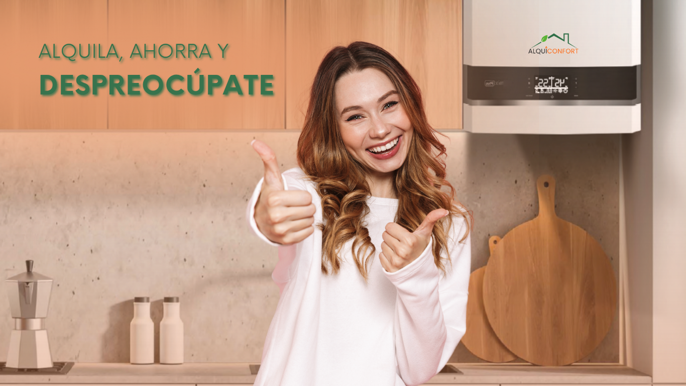Alquilar tu nueva caldera de condensación, la opción más inteligente